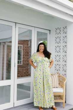 Hazel Jumpsuit in Diced