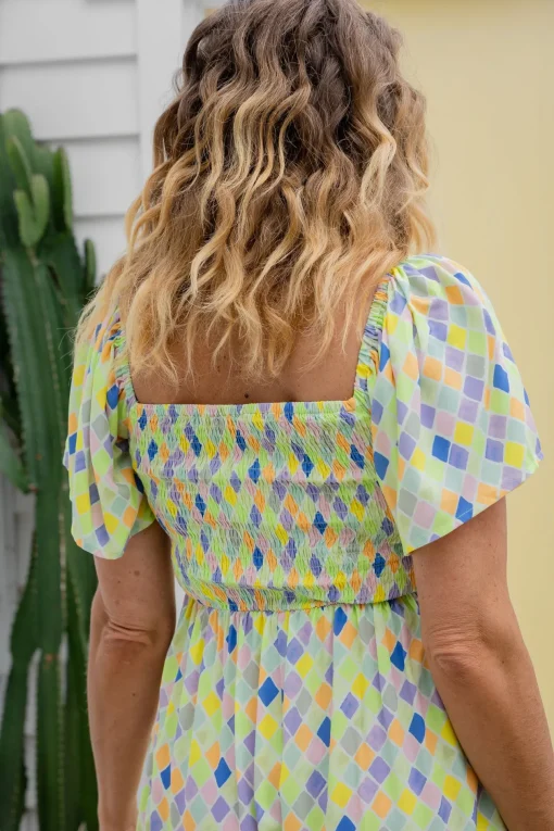 Hazel Jumpsuit in Diced