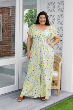 Hazel Jumpsuit in Diced