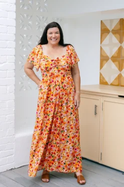 Hazel Jumpsuit in Sunshine Floral