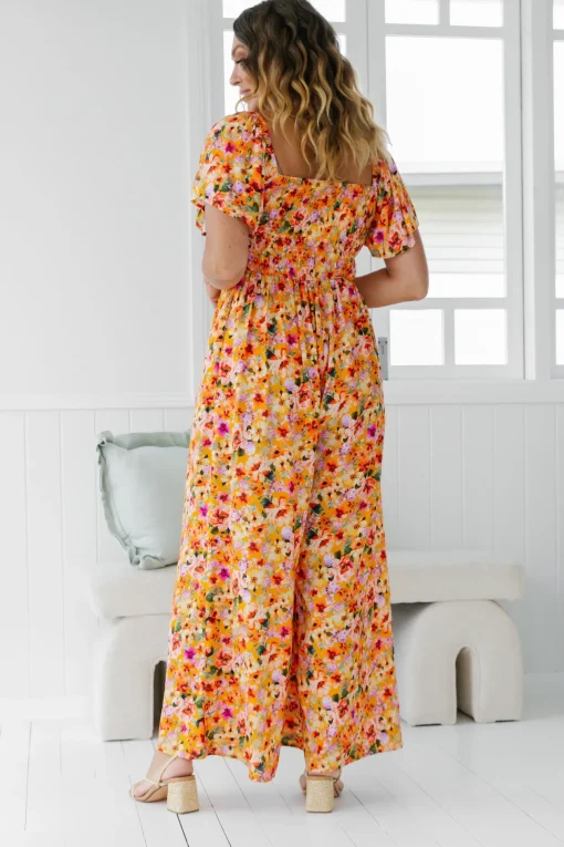 Hazel Jumpsuit in Sunshine Floral