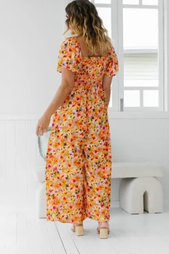 Hazel Jumpsuit in Sunshine Floral