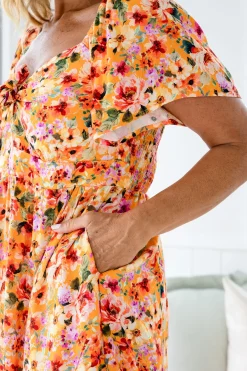 Hazel Jumpsuit in Sunshine Floral