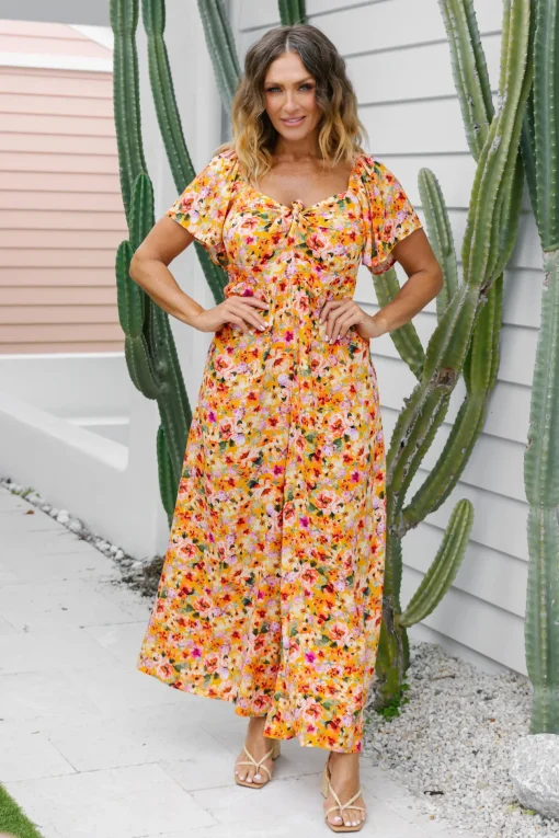 Hazel Jumpsuit in Sunshine Floral