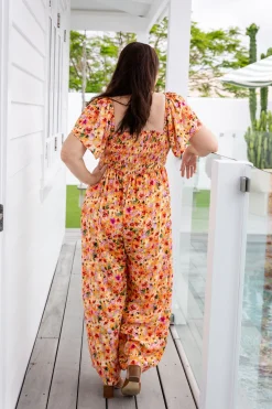 Hazel Jumpsuit in Sunshine Floral
