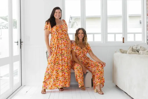 Hazel Jumpsuit in Sunshine Floral