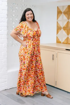 Hazel Jumpsuit in Sunshine Floral