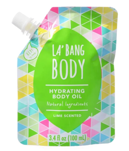 Hydrating Body Oil Lime Scented by La'Bang Body