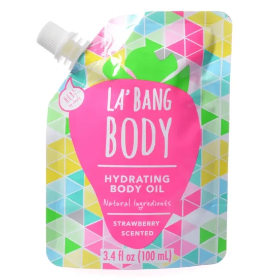 Hydrating Body Oil Strawberry Scented by La'Bang Body