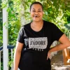 J'Adore Paris T-Shirt in Black
