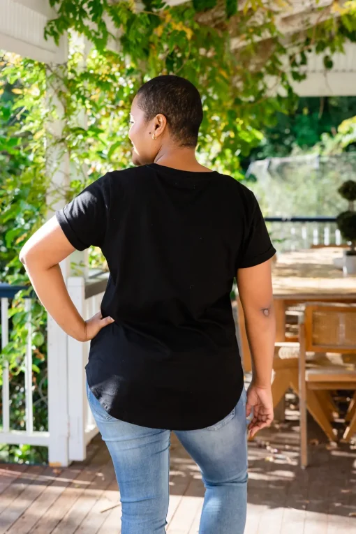 J'Adore Paris T-Shirt in Black