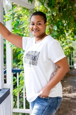 J'Adore Paris T-Shirt in White