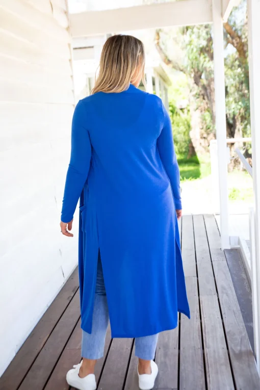 Jane Cardigan in Electric Blue