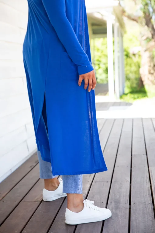 Jane Cardigan in Electric Blue