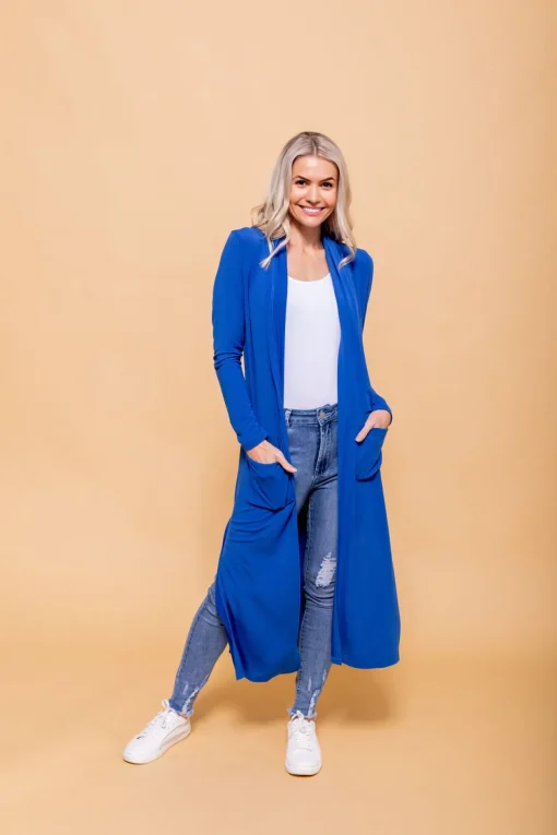 Jane Cardigan in Electric Blue