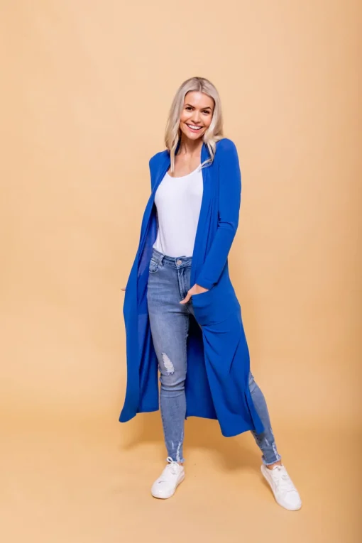 Jane Cardigan in Electric Blue