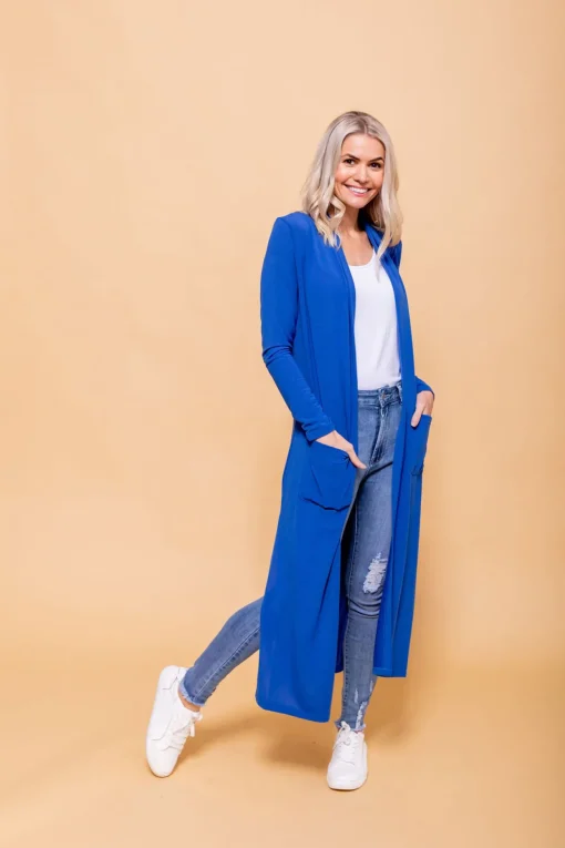 Jane Cardigan in Electric Blue