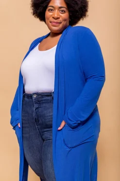 Jane Cardigan in Electric Blue