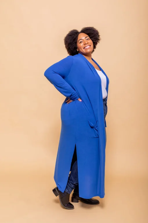 Jane Cardigan in Electric Blue