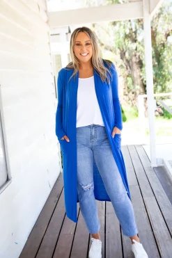 Jane Cardigan in Electric Blue