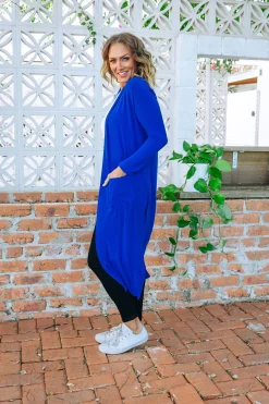 Jane Cardigan in Electric Blue
