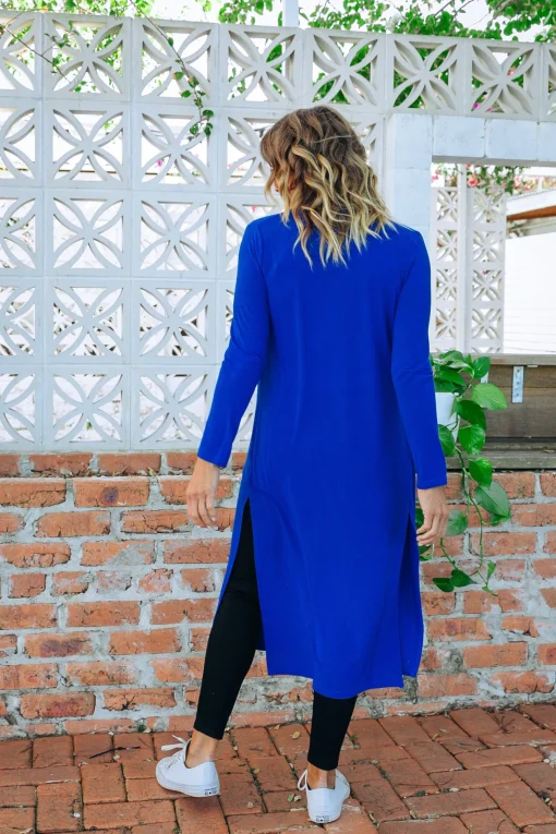 Jane Cardigan in Electric Blue
