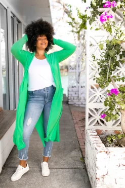 Jane Cardigan in Green