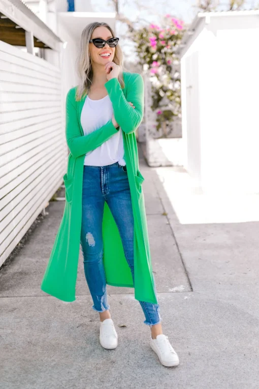 Jane Cardigan in Green