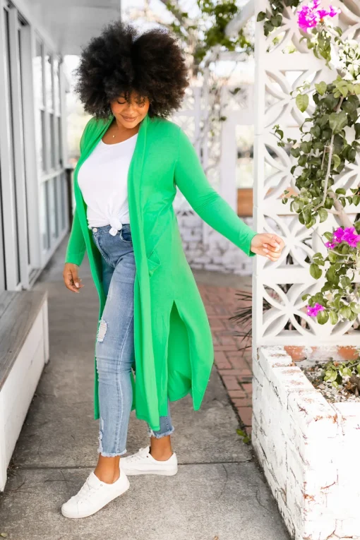 Jane Cardigan in Green