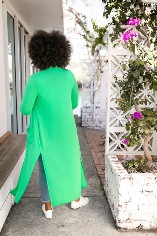 Jane Cardigan in Green