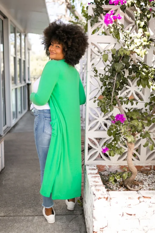 Jane Cardigan in Green