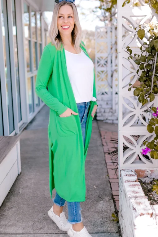 Jane Cardigan in Green