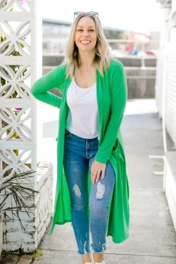 Jane Cardigan in Green