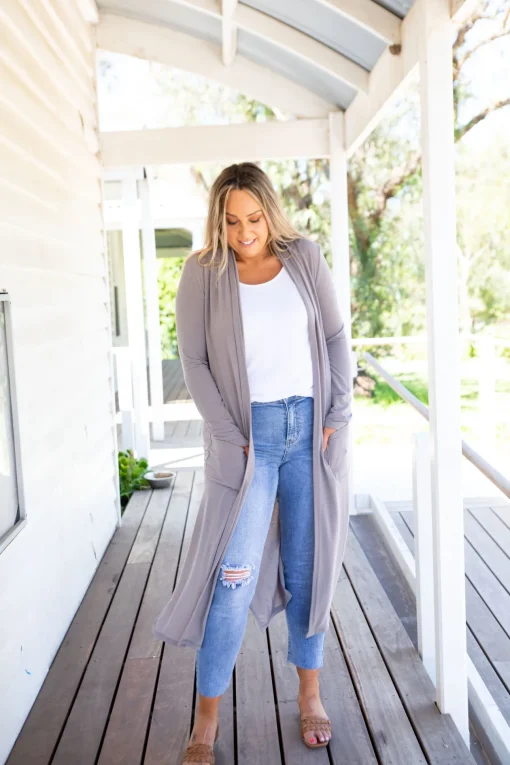 Jane Cardigan in Grey