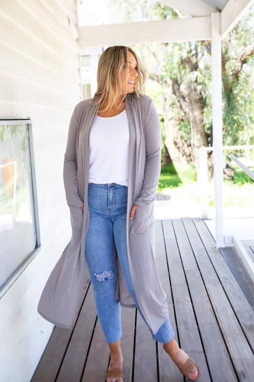 Jane Cardigan in Grey