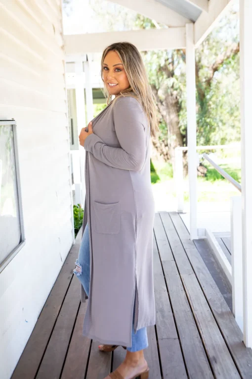 Jane Cardigan in Grey
