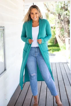 Jane Cardigan in Jade