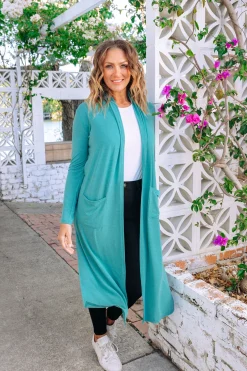 Jane Cardigan in Jade
