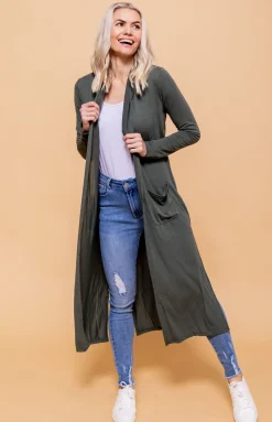 Jane Cardigan in Khaki