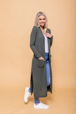 Jane Cardigan in Khaki