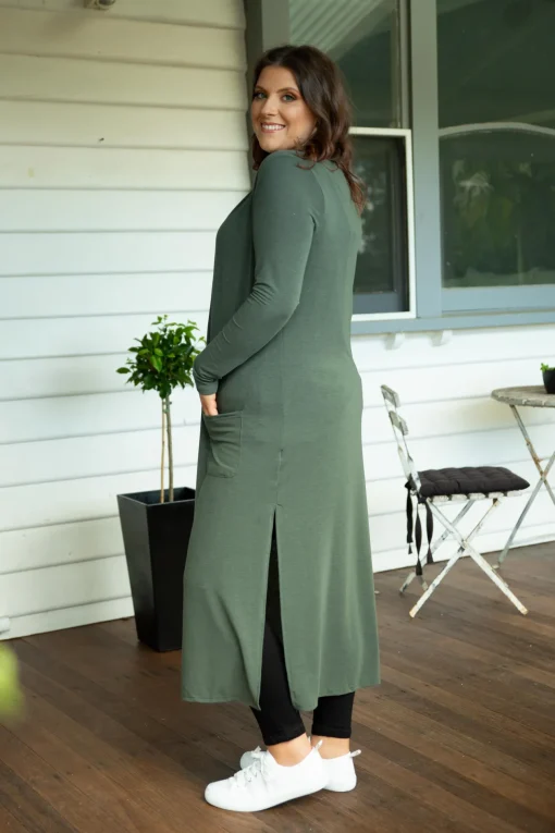 Jane Cardigan in Khaki