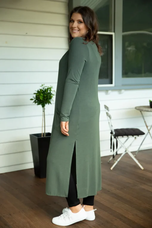 Jane Cardigan in Khaki