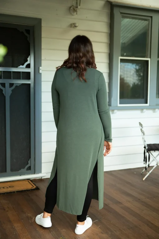 Jane Cardigan in Khaki