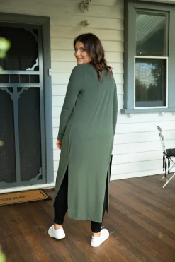 Jane Cardigan in Khaki