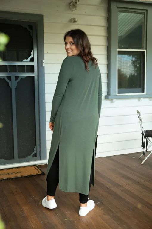 Jane Cardigan in Khaki