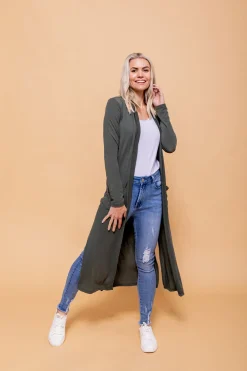 Jane Cardigan in Khaki