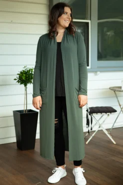 Jane Cardigan in Khaki