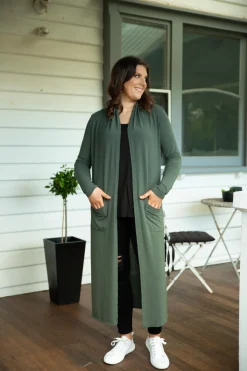 Jane Cardigan in Khaki