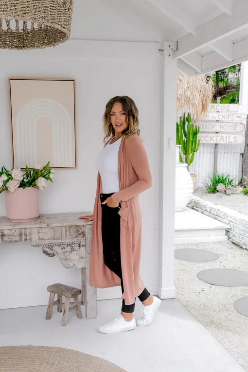 Jane Cardigan in Latte