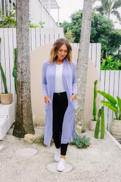 Jane Cardigan in Lavender